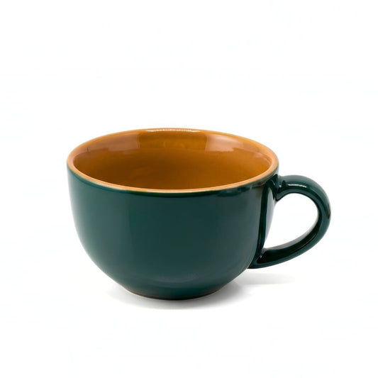 Green Harmony Coffee Mug made of porcelain with a sleek, cozy design for 300 ml beverages