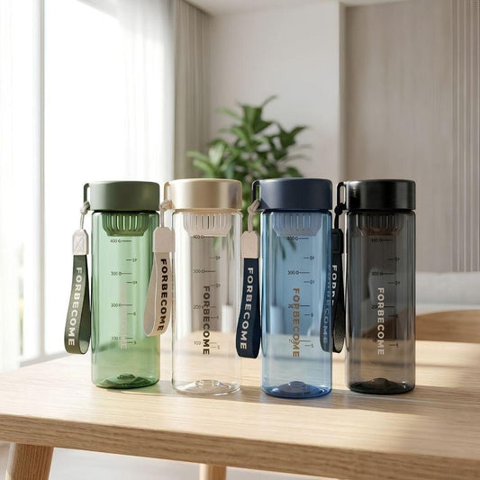 Nertz Thryve high-capacity water bottle with screw-top lid and integrated handle for gym and travel use