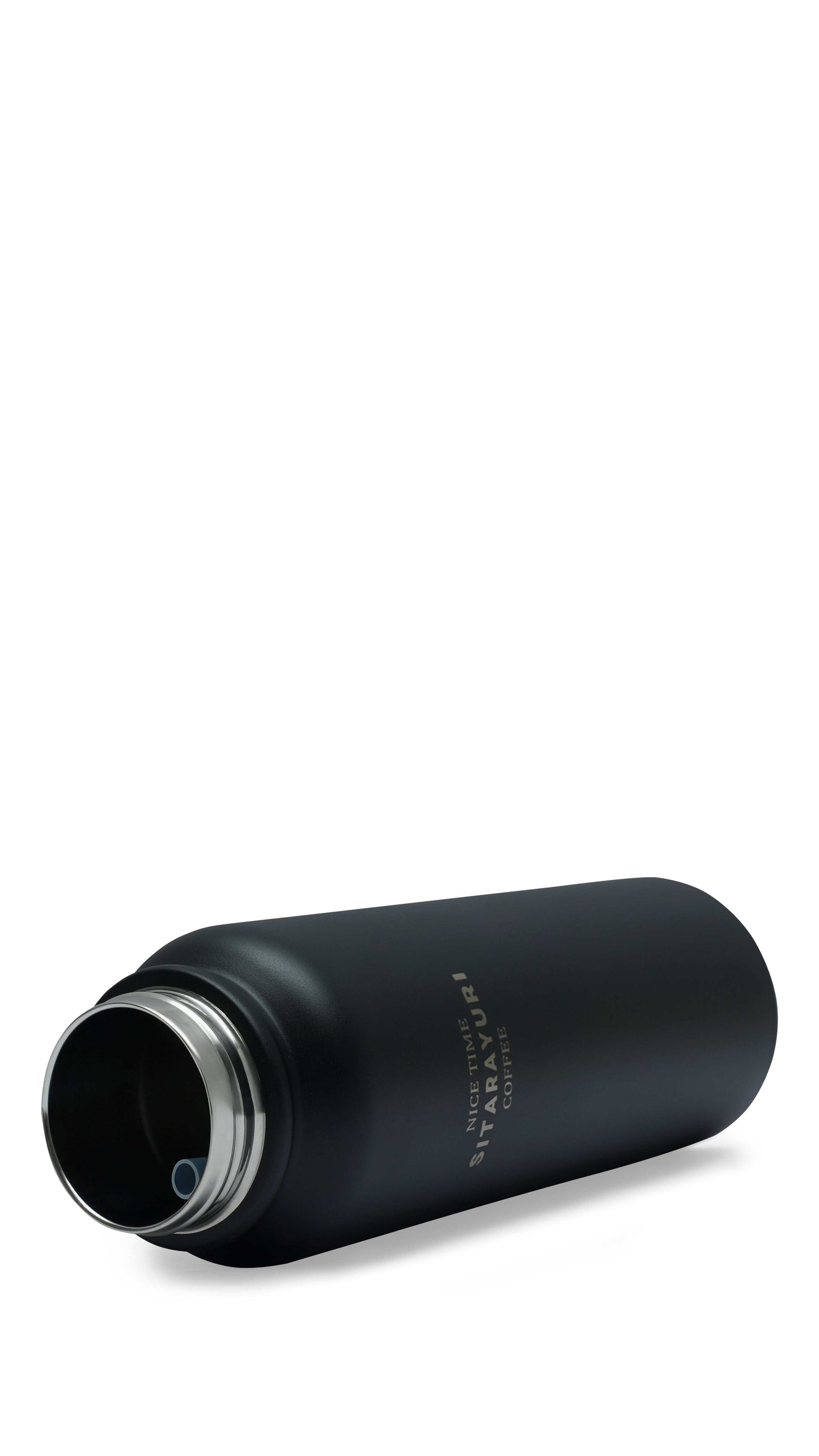 AeroSip stainless steel insulated water bottle with twist-open magnetic lid and removable straw in multiple colors