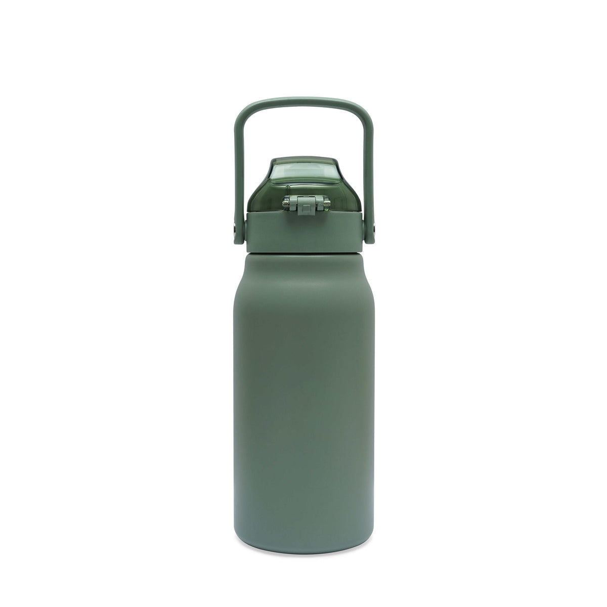 Purple Dodge Vortex stainless steel water bottle with dual flip-top lid and ergonomic handle