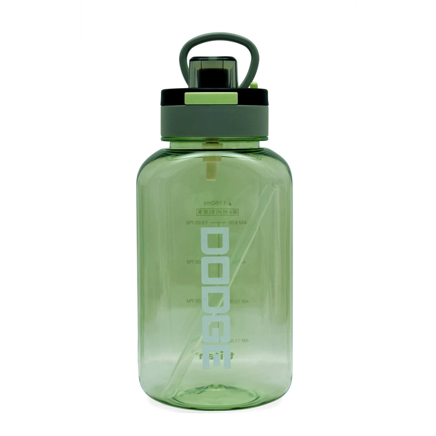 Pink Nertz Bolt water bottle with flip-top lid and secure lock, 1150ml BPA-free plastic hydration sipper for gym and travel
