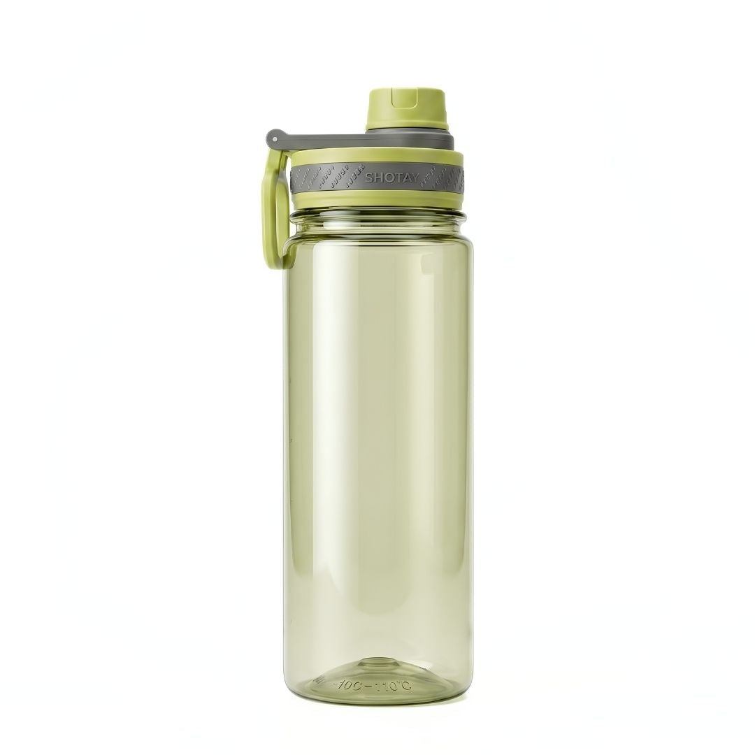 Nertz Sprint high-capacity water bottle with screw-top lid and integrated handle for gym and travel use