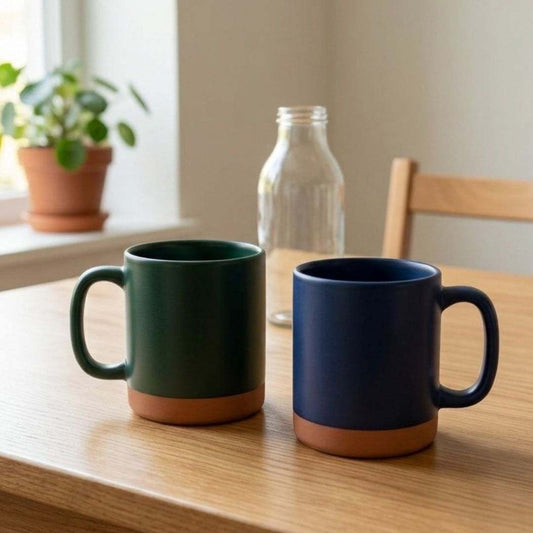 Earth Bottom Coffee Mug Combo (Pack of 2)