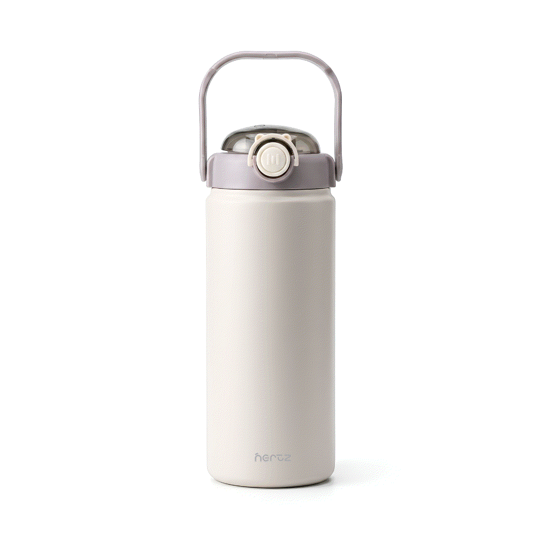 Nertz Grand Sippers 1200ml stainless steel curved insulated water bottle with dual lids and carry handle