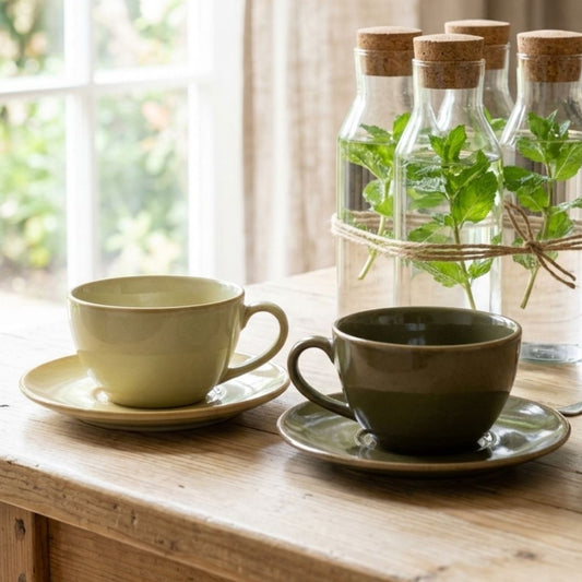 Maison Coffee Cup & Saucer