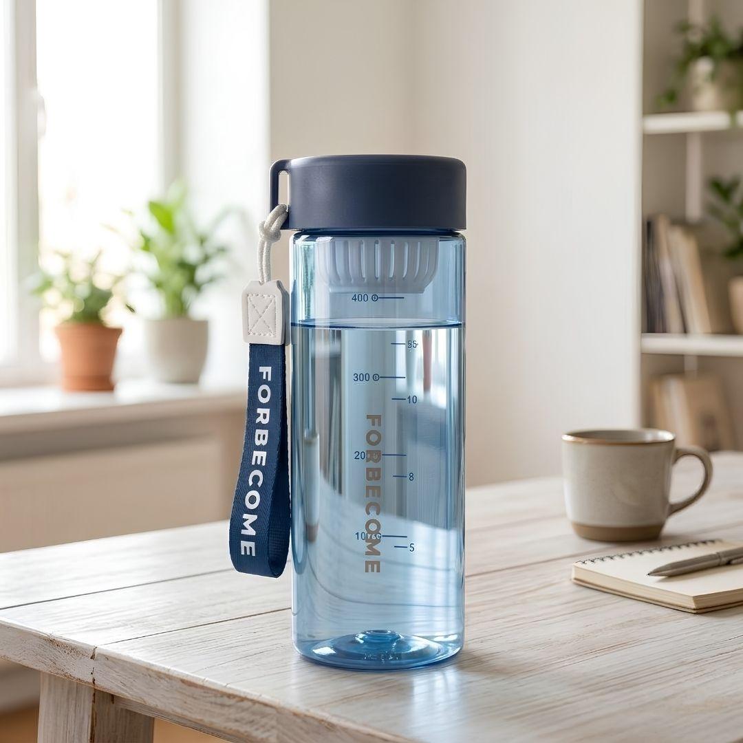Nertz Hydrion high-capacity water bottle with screw-top lid and integrated handle for gym and travel use