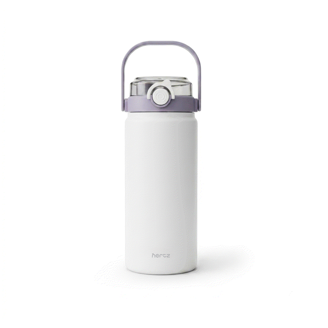 Grand Sippers 1200 insulated stainless steel water bottle with matte finish and secure lid