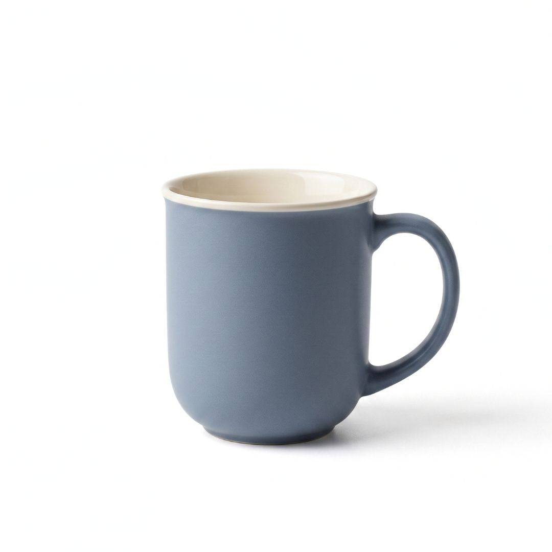 Nertz Aurora Sip Mug glossy ceramic coffee cup in vibrant colors with ergonomic handle and 370ml capacity