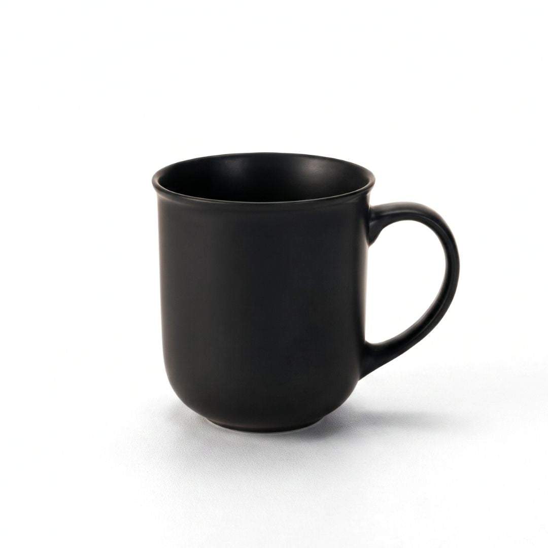 Nertz Aurora Sip Mug matte ceramic coffee mug with ergonomic handle in grey