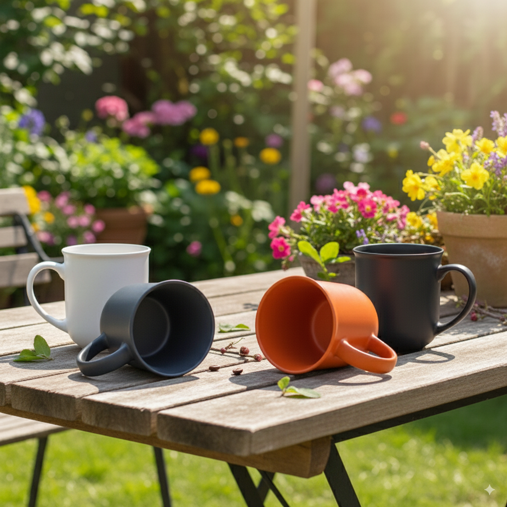 Aurora Sip Mug Matte Combo (Pack of 4)