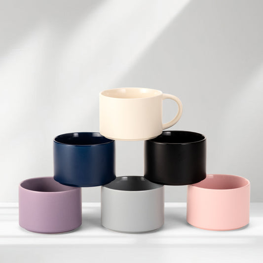 Mega Coffee and Soup Mugs Combo (Pack of 6)