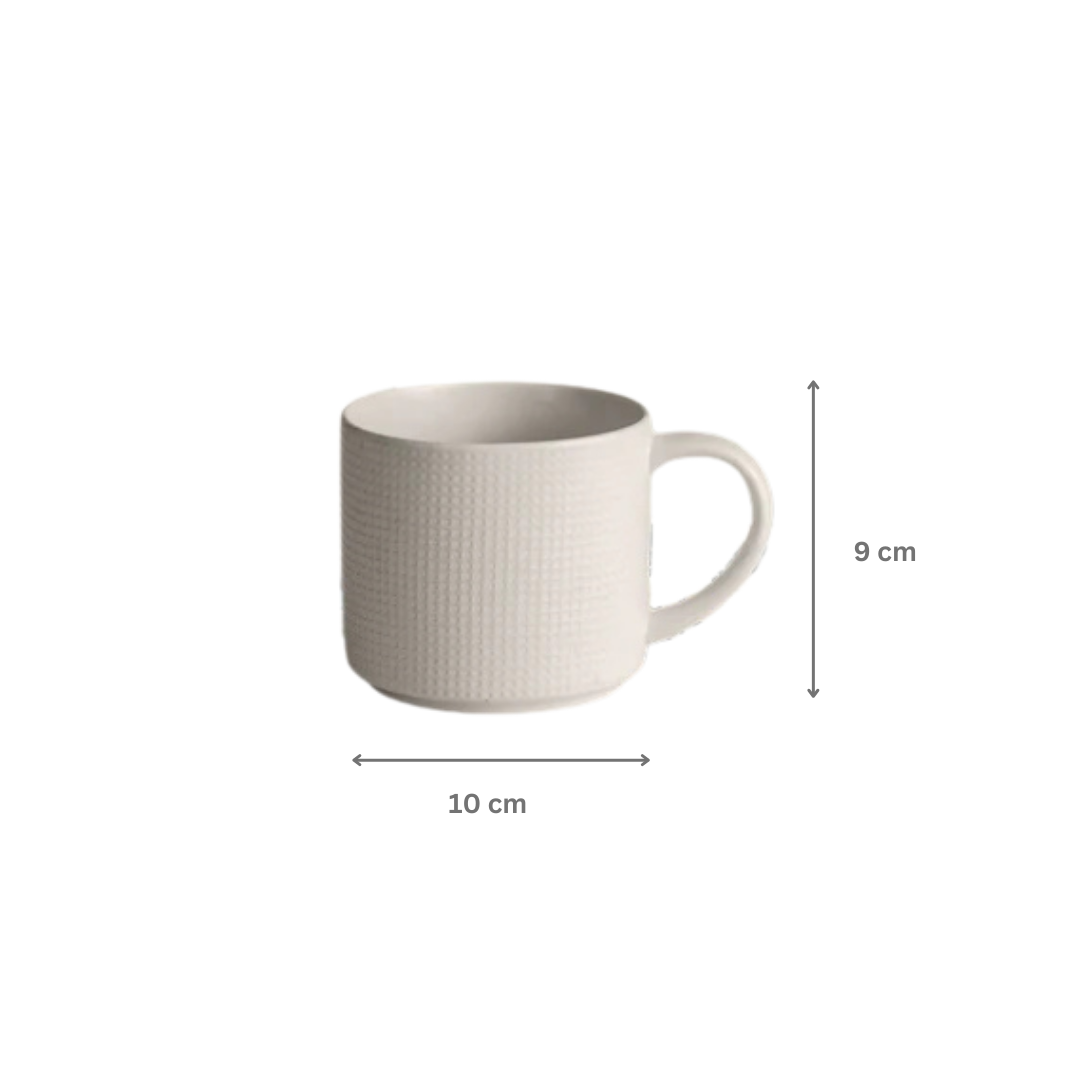 Criss Cross Coffee Mugs