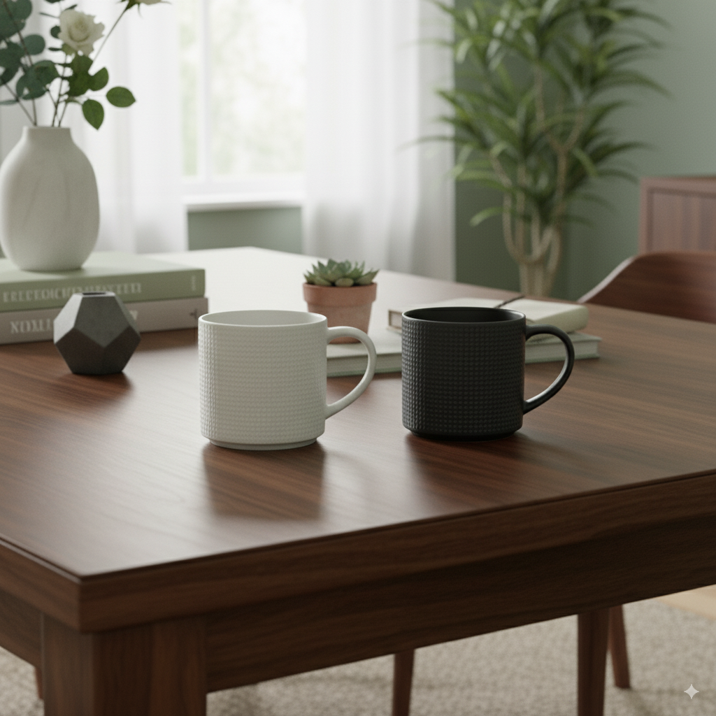 Criss Cross Coffee Mugs Combo (Pack of 2)