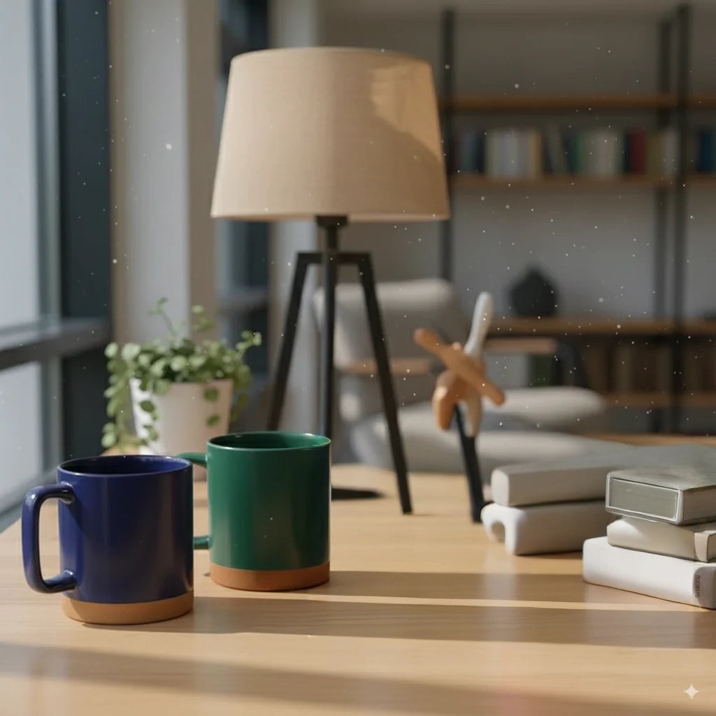 Earth Bottom Coffee Mug Combo (Pack of 2)