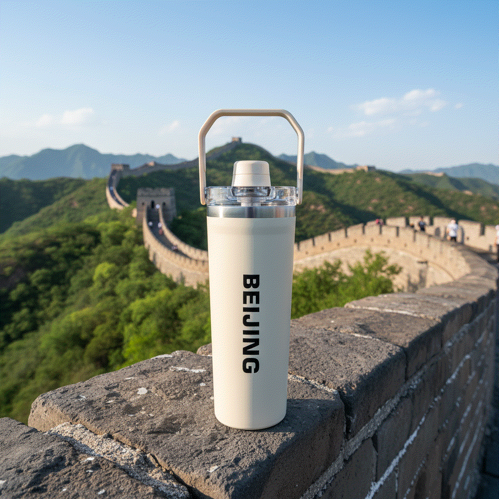 NertZ.in Travel with Nertz Edition bottle on the Great Wall of China