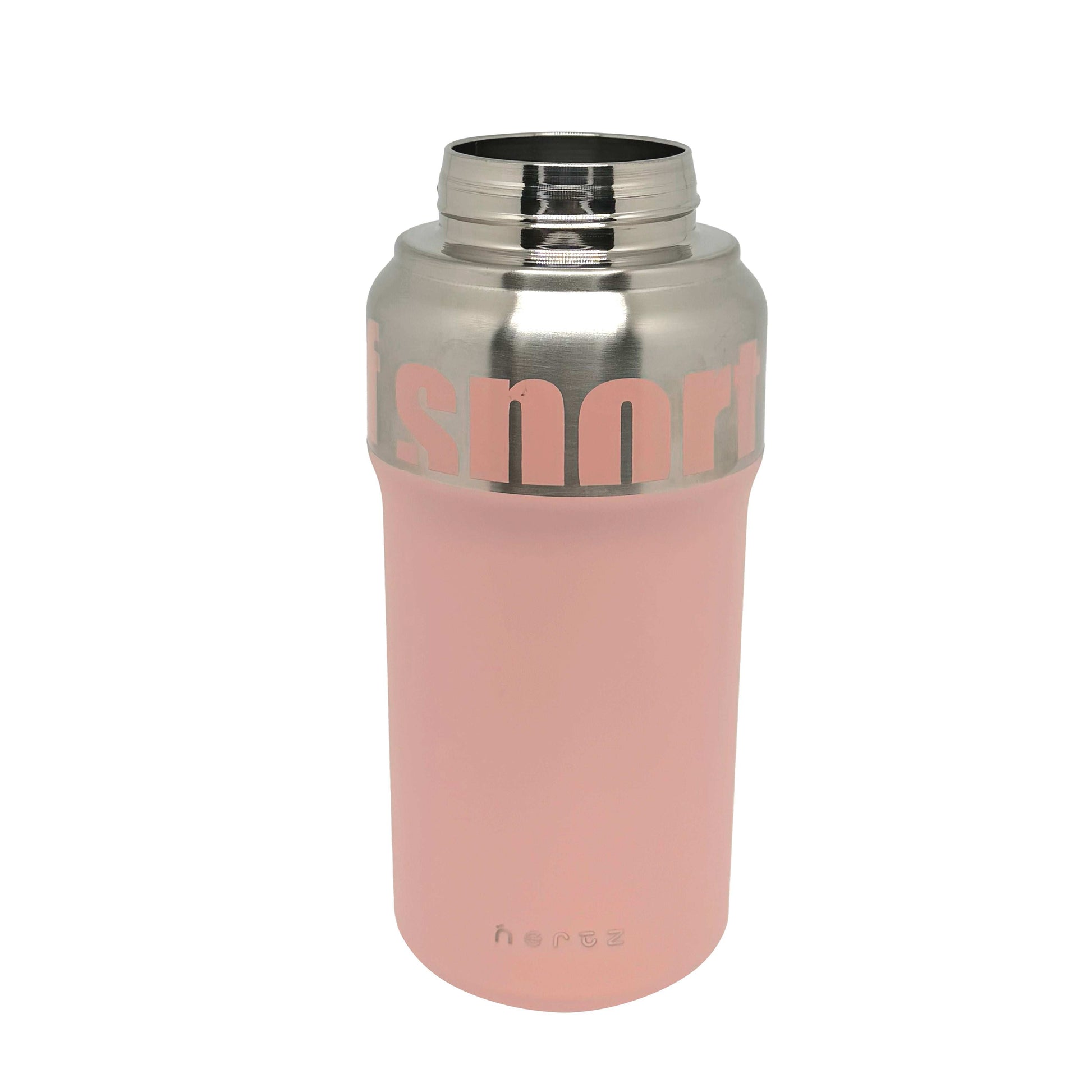 Max Steel bottle black stainless steel with twist lid and carry loop for gym and travel hydration