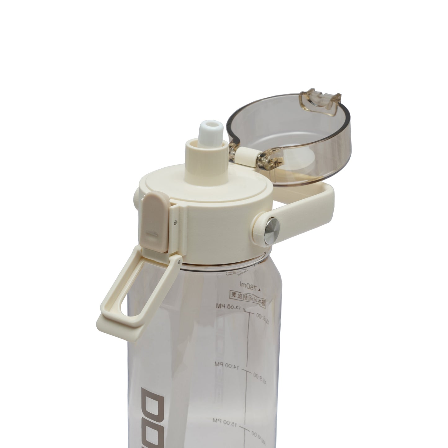 Dodge Pulse 780ml pink hydration bottle with flip-top lid and handle