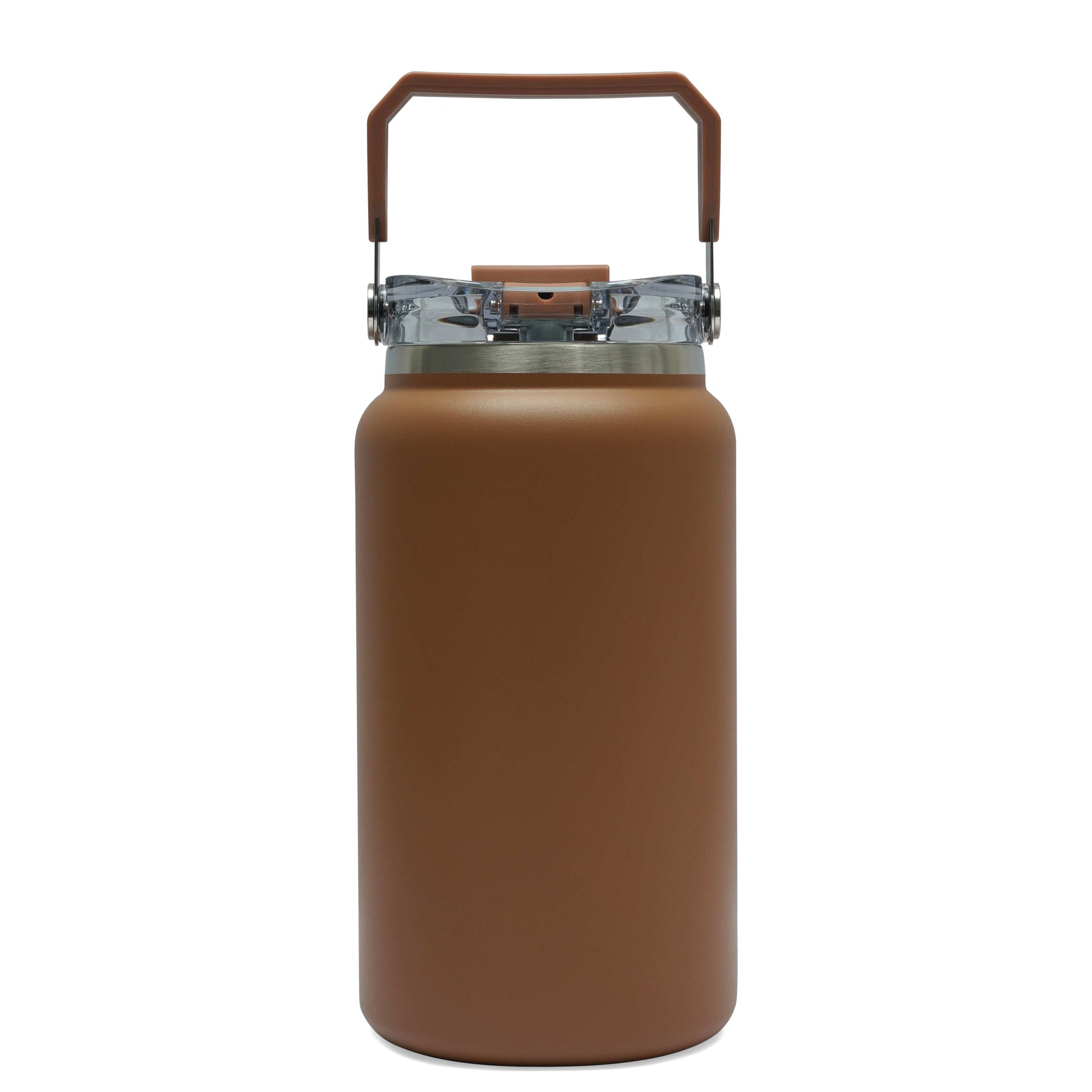 HydroVault water bottle 1200ml stainless steel insulated with spill-proof lid and carry handle