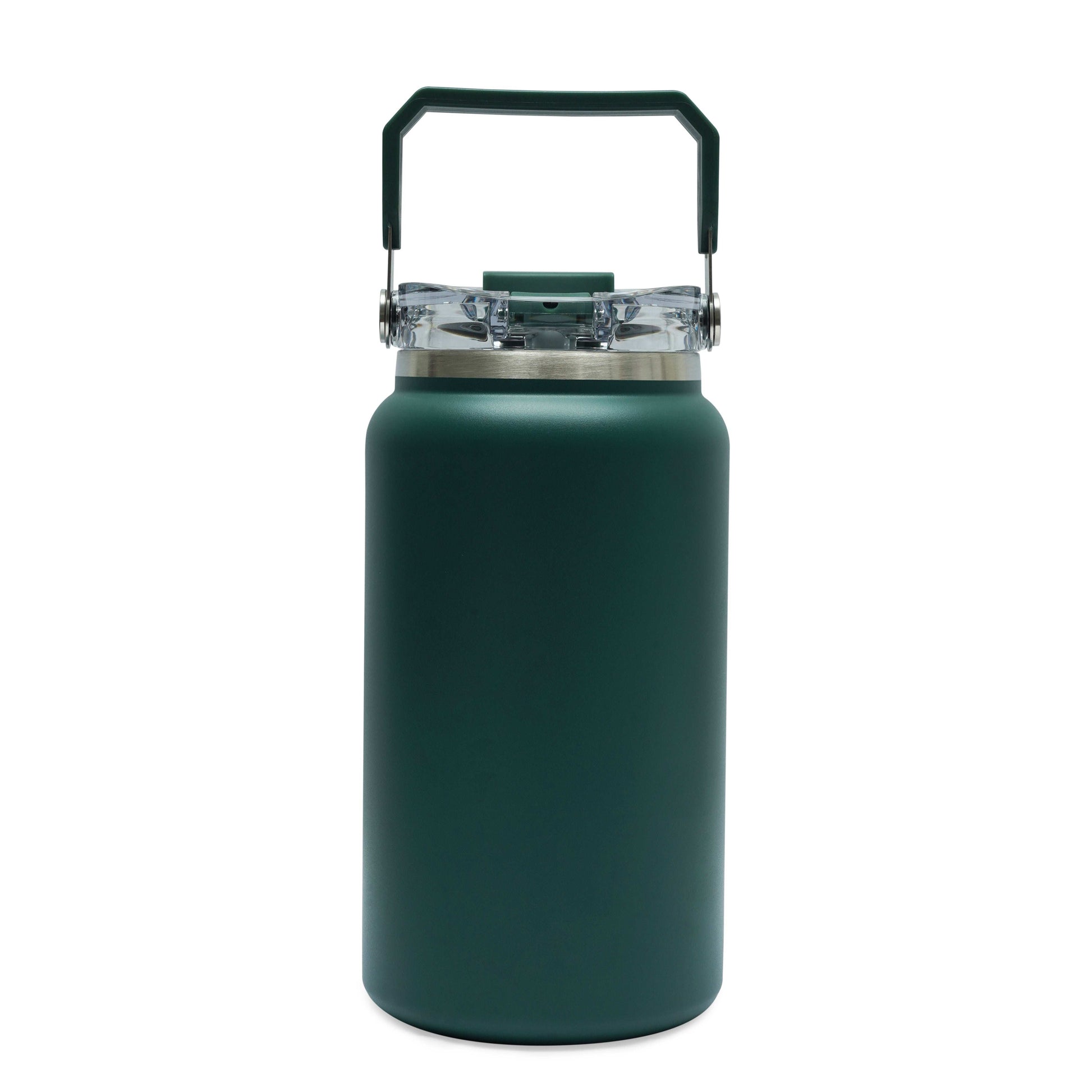HydroVault water bottle stainless steel insulated with carry handle and spill-proof lid