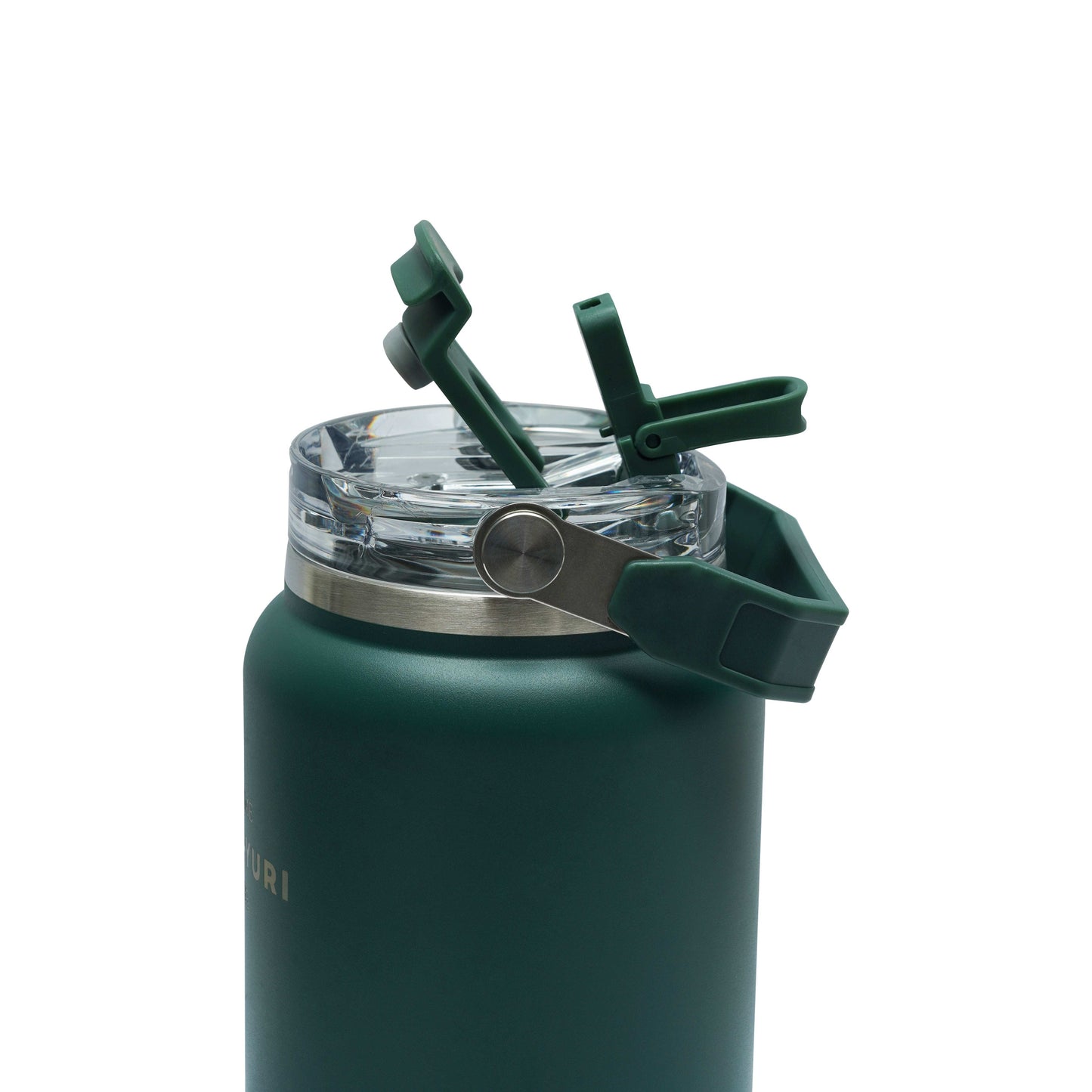 HydroVault water bottle 1200ml stainless steel vacuum insulated with spill-proof lid and carry handle