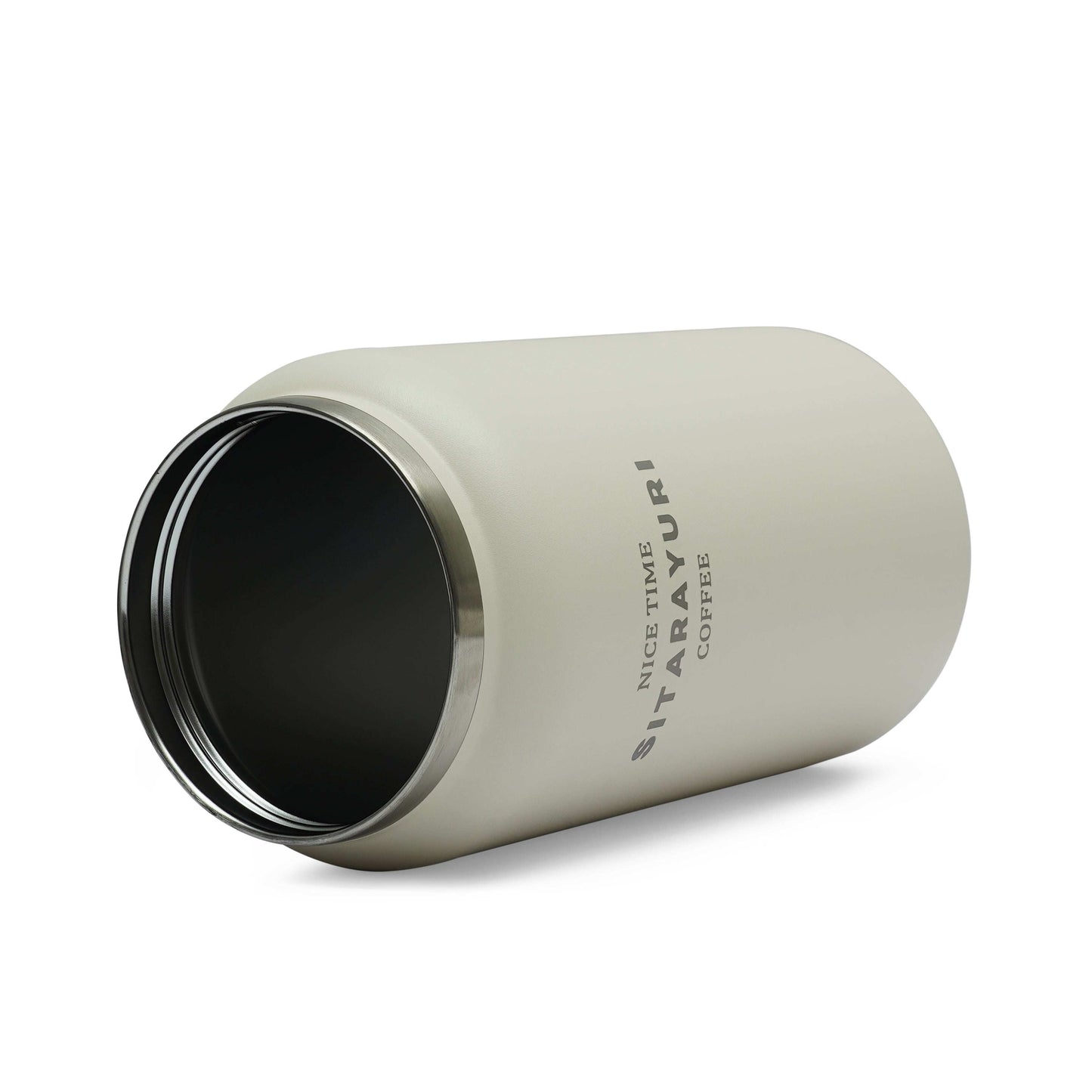 HydroVault water bottle stainless steel 1200ml with flip-top lid and built-in straw for spill-proof hydration