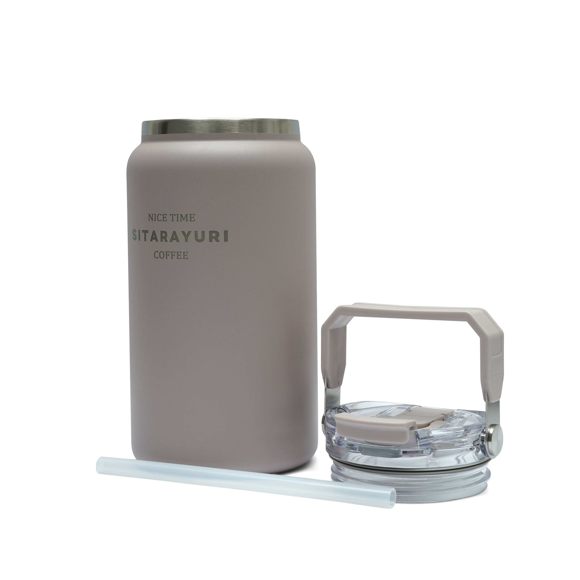 HydroVault water bottle 1200ml stainless steel vacuum insulated with carry handle and spill-proof lid