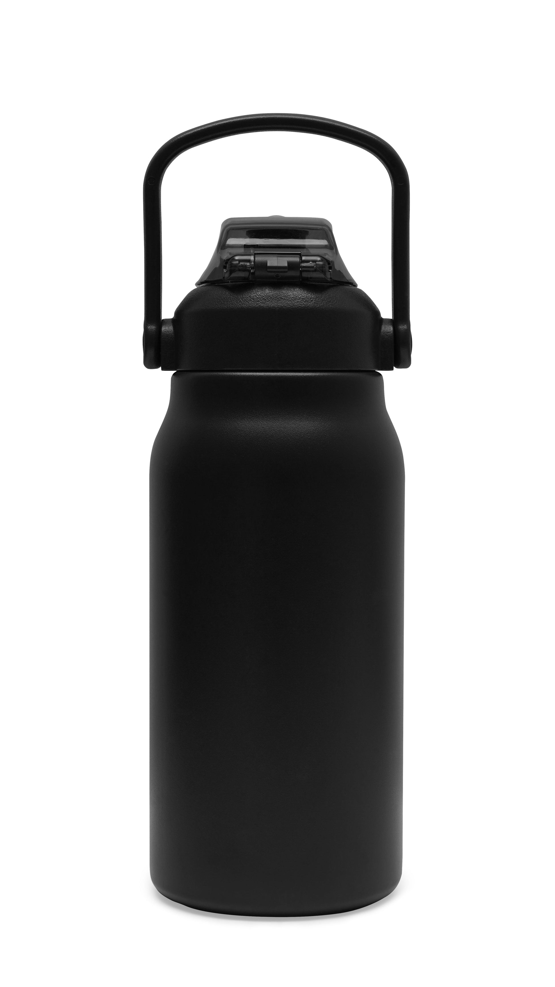 Dodge Fitness Charger 1700ml stainless steel insulated water bottle with flip-top lid and integrated handle
