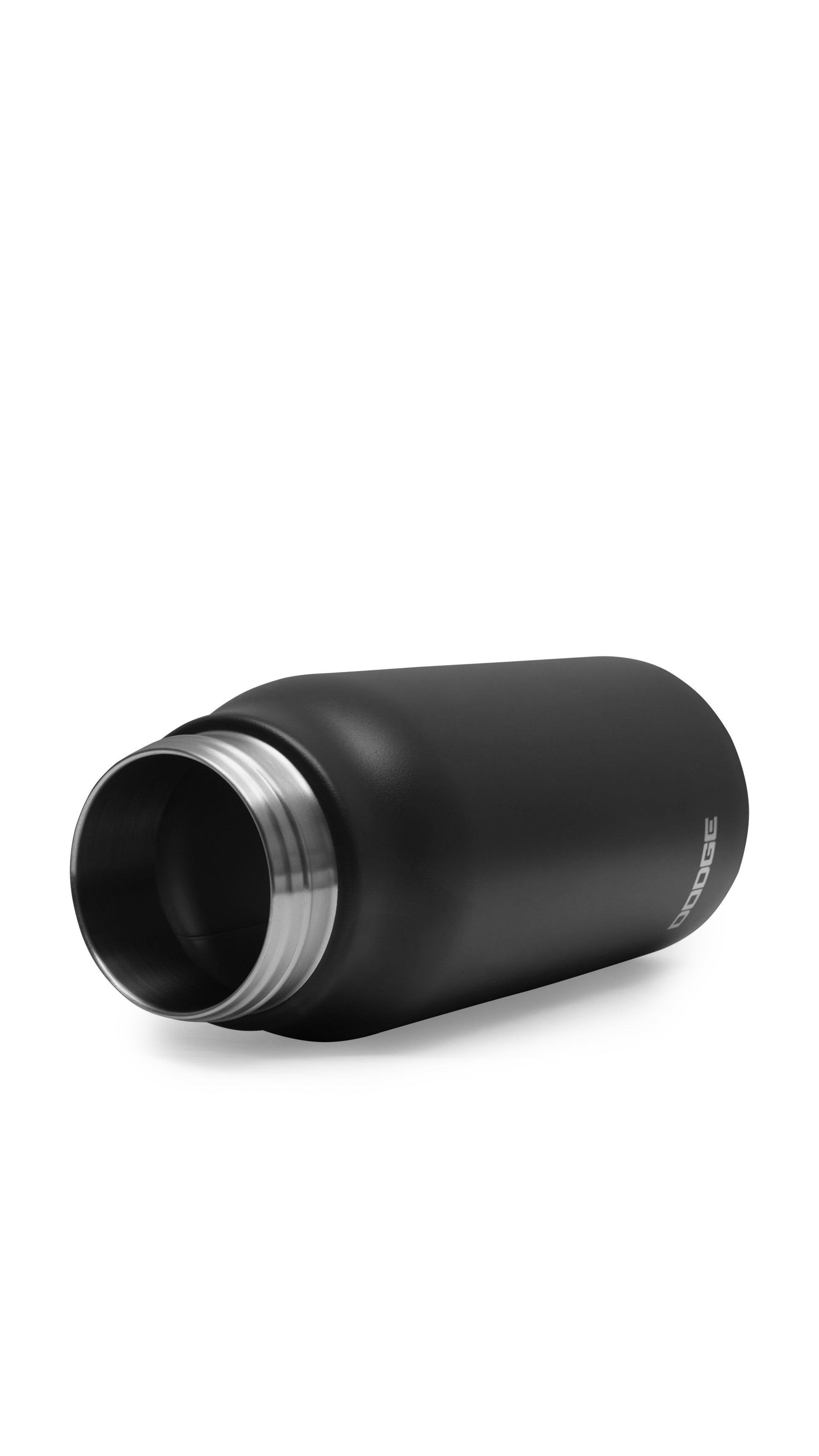 Dodge Fitness Charger 1700ml stainless steel vacuum insulated water bottle with flip-top lid and integrated handle