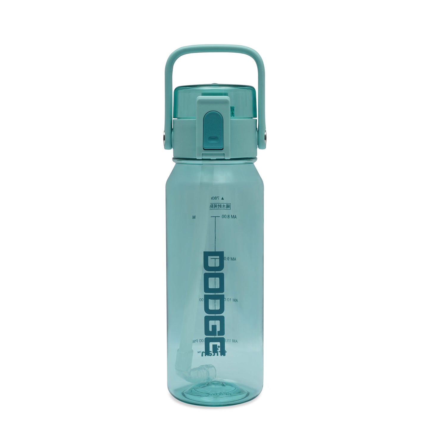 Pink Dodge Pulse 780ml hydration bottle with flip-top push button lid and integrated handle