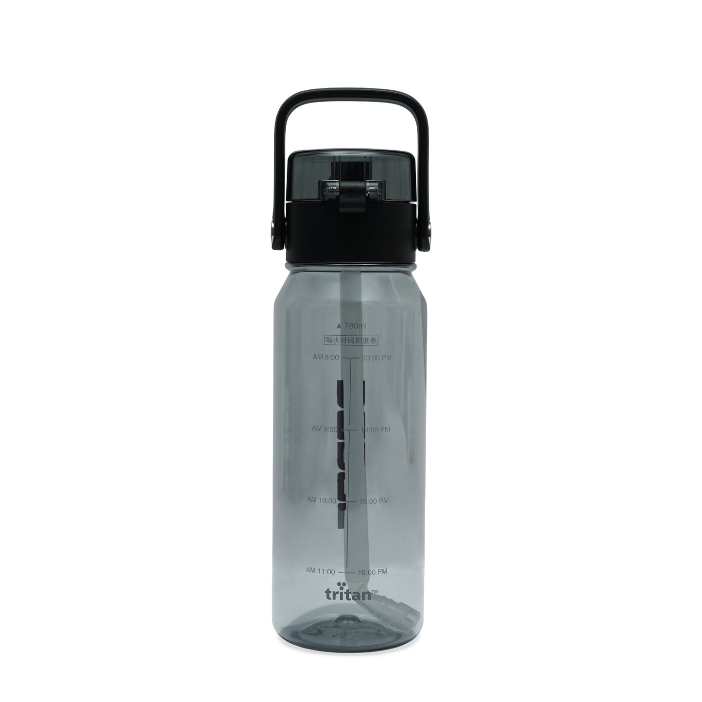 Dodge Pulse 780ml pink hydration bottle with flip-top lid and integrated handle