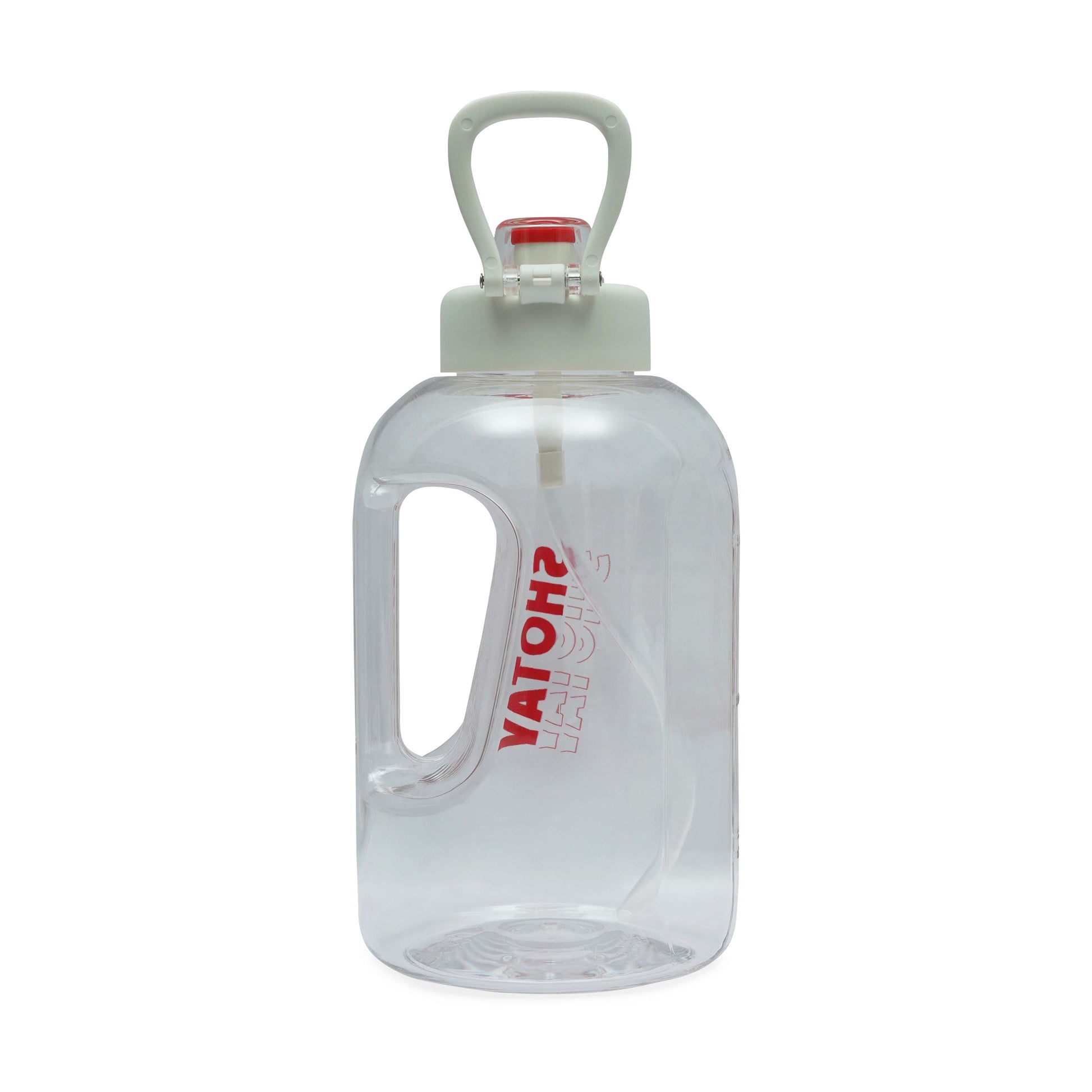 Nertz MegaGrip purple water bottle with dual handles and flip-top lid for secure, easy hydration during workouts