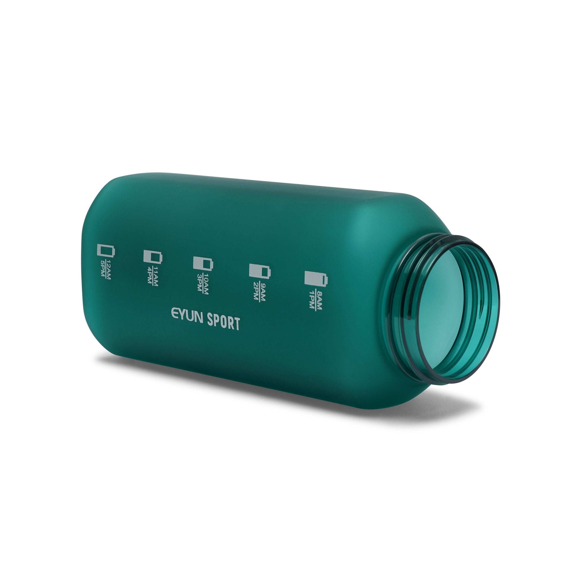 Nertz Charge BPA-free water bottle with flip-top lid and soft fabric loop for portable hydration