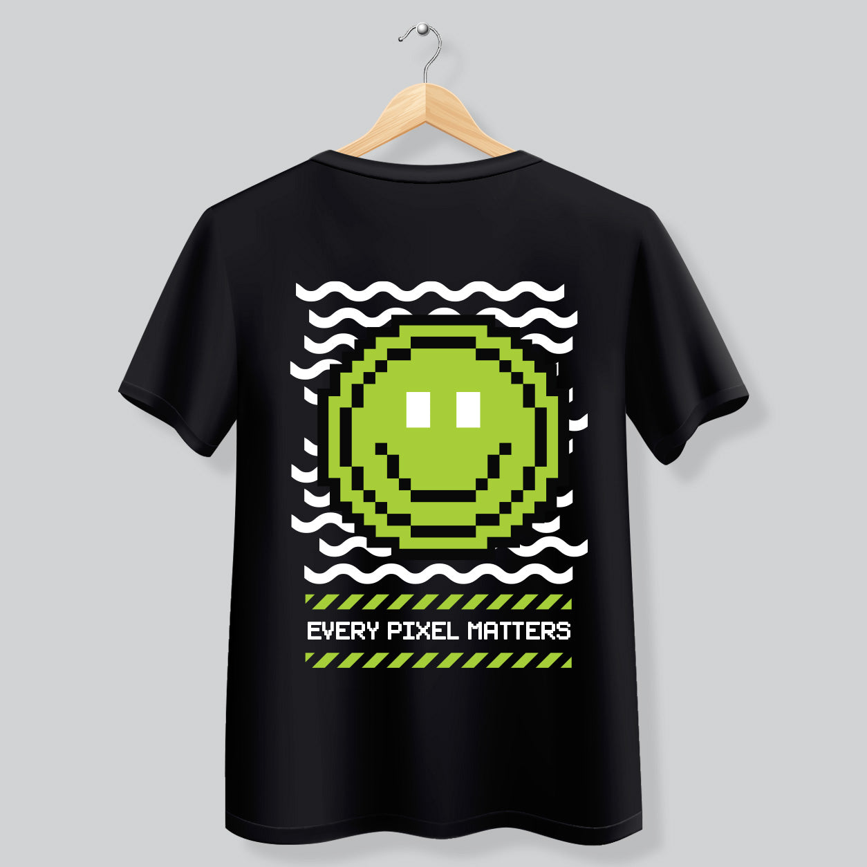 Pixels -Oversized