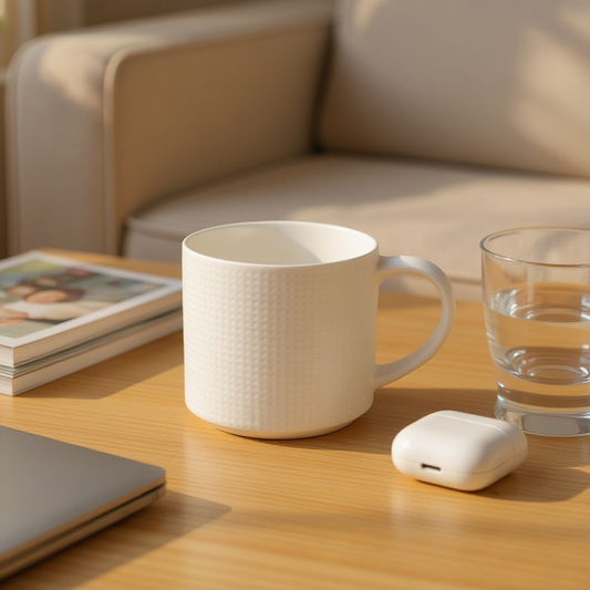 Criss Cross Coffee Mugs